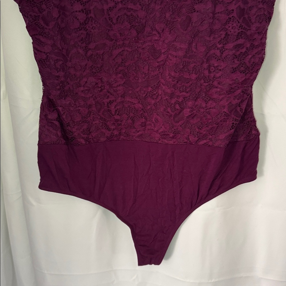 Torrid Bodysuit Womens 3x Lace Corset Lace Up Sleeveless - Picture 10 of 14